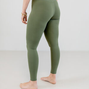 Impact Leggings - Olive Green